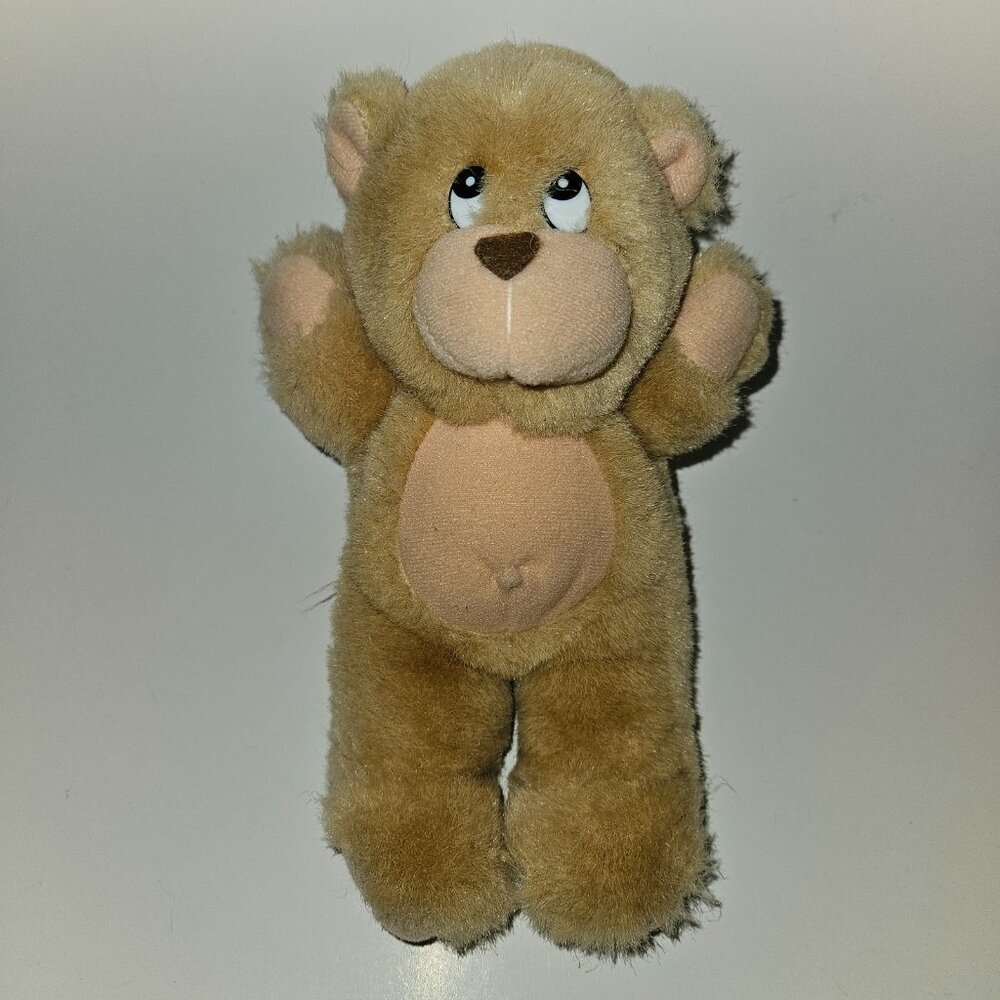 VTG Teddy Bear Plush Small 8.5" Stuffed Animal Brown Eugene Doll Co